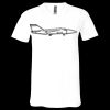 Unisex Jersey Short-Sleeve V-Neck T-Shirt Thumbnail