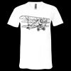 Unisex Jersey Short-Sleeve V-Neck T-Shirt Thumbnail
