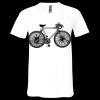 Unisex Jersey Short-Sleeve V-Neck T-Shirt Thumbnail