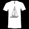 Unisex Jersey Short-Sleeve V-Neck T-Shirt Thumbnail