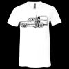 Unisex Jersey Short-Sleeve V-Neck T-Shirt Thumbnail