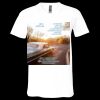 Unisex Jersey Short-Sleeve V-Neck T-Shirt Thumbnail