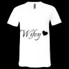 Unisex Jersey Short-Sleeve V-Neck T-Shirt Thumbnail