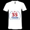 Unisex Jersey Short-Sleeve V-Neck T-Shirt Thumbnail