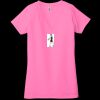 Ladies' Jersey Short-Sleeve Deep V-Neck T-Shirt Thumbnail
