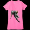 Ladies' Jersey Short-Sleeve Deep V-Neck T-Shirt Thumbnail