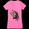 Ladies' Jersey Short-Sleeve Deep V-Neck T-Shirt Thumbnail