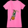 Ladies' Jersey Short-Sleeve Deep V-Neck T-Shirt Thumbnail