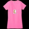 Ladies' Jersey Short-Sleeve Deep V-Neck T-Shirt Thumbnail