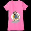 Ladies' Jersey Short-Sleeve Deep V-Neck T-Shirt Thumbnail