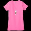 Ladies' Jersey Short-Sleeve Deep V-Neck T-Shirt Thumbnail