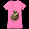 Ladies' Jersey Short-Sleeve Deep V-Neck T-Shirt Thumbnail