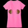 Ladies' Jersey Short-Sleeve Deep V-Neck T-Shirt Thumbnail