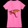 Ladies' Jersey Short-Sleeve Deep V-Neck T-Shirt Thumbnail