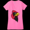 Ladies' Jersey Short-Sleeve Deep V-Neck T-Shirt Thumbnail