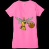Ladies' Jersey Short-Sleeve Deep V-Neck T-Shirt Thumbnail