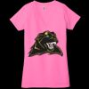 Ladies' Jersey Short-Sleeve Deep V-Neck T-Shirt Thumbnail