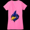 Ladies' Jersey Short-Sleeve Deep V-Neck T-Shirt Thumbnail