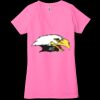 Ladies' Jersey Short-Sleeve Deep V-Neck T-Shirt Thumbnail