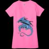 Ladies' Jersey Short-Sleeve Deep V-Neck T-Shirt Thumbnail