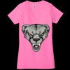 Ladies' Jersey Short-Sleeve Deep V-Neck T-Shirt Thumbnail