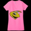 Ladies' Jersey Short-Sleeve Deep V-Neck T-Shirt Thumbnail