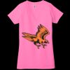 Ladies' Jersey Short-Sleeve Deep V-Neck T-Shirt Thumbnail