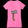 Ladies' Jersey Short-Sleeve Deep V-Neck T-Shirt Thumbnail