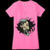Ladies' Jersey Short-Sleeve Deep V-Neck T-Shirt Thumbnail