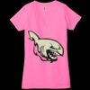 Ladies' Jersey Short-Sleeve Deep V-Neck T-Shirt Thumbnail