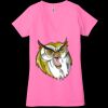 Ladies' Jersey Short-Sleeve Deep V-Neck T-Shirt Thumbnail