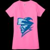 Ladies' Jersey Short-Sleeve Deep V-Neck T-Shirt Thumbnail
