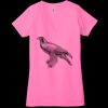 Ladies' Jersey Short-Sleeve Deep V-Neck T-Shirt Thumbnail