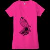 Ladies' Jersey Short-Sleeve Deep V-Neck T-Shirt Thumbnail