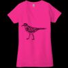 Ladies' Jersey Short-Sleeve Deep V-Neck T-Shirt Thumbnail