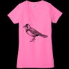 Ladies' Jersey Short-Sleeve Deep V-Neck T-Shirt Thumbnail