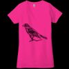 Ladies' Jersey Short-Sleeve Deep V-Neck T-Shirt Thumbnail