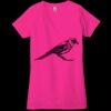 Ladies' Jersey Short-Sleeve Deep V-Neck T-Shirt Thumbnail