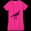 Ladies' Jersey Short-Sleeve Deep V-Neck T-Shirt Thumbnail