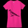 Ladies' Jersey Short-Sleeve Deep V-Neck T-Shirt Thumbnail