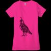 Ladies' Jersey Short-Sleeve Deep V-Neck T-Shirt Thumbnail