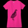 Ladies' Jersey Short-Sleeve Deep V-Neck T-Shirt Thumbnail