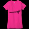 Ladies' Jersey Short-Sleeve Deep V-Neck T-Shirt Thumbnail