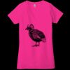 Ladies' Jersey Short-Sleeve Deep V-Neck T-Shirt Thumbnail