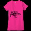 Ladies' Jersey Short-Sleeve Deep V-Neck T-Shirt Thumbnail