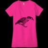 Ladies' Jersey Short-Sleeve Deep V-Neck T-Shirt Thumbnail