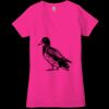 Ladies' Jersey Short-Sleeve Deep V-Neck T-Shirt Thumbnail