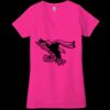 Ladies' Jersey Short-Sleeve Deep V-Neck T-Shirt Thumbnail