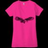 Ladies' Jersey Short-Sleeve Deep V-Neck T-Shirt Thumbnail