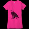 Ladies' Jersey Short-Sleeve Deep V-Neck T-Shirt Thumbnail